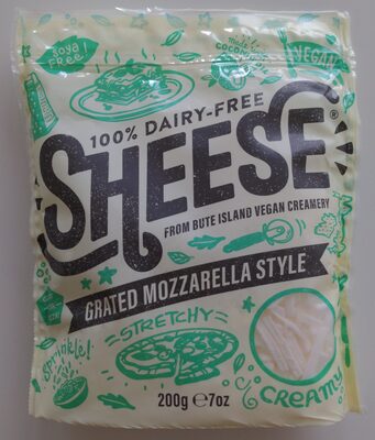 Bute Island Foods Ltd Grated Sheese Vegan Mozzarella Style - Tuote