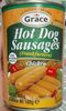 Hot dog sausages - Producto