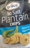No salt Plantain chips - Producto