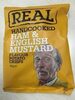 Handcooked ham & english mustard Flavour potato crips - Produkt