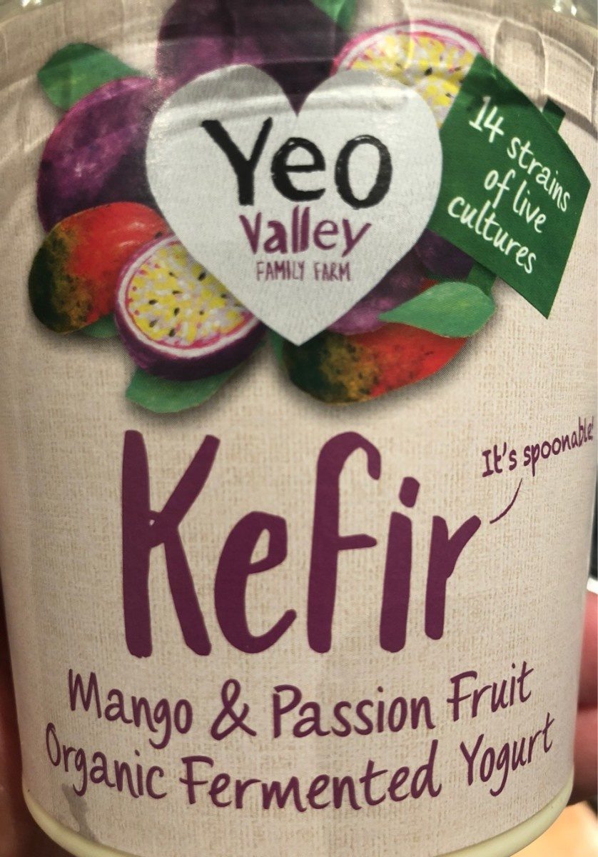 Kefir mango and passion fruit - Produit