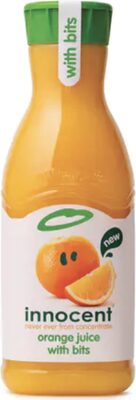 orange juice with bits - 12