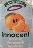 Innocent, Clementine & Mandarine - Produkt