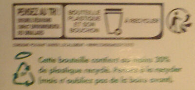 Innocent myrtille, cassis, pomme, cranberry - Recycling instructions and/or packaging information - fr