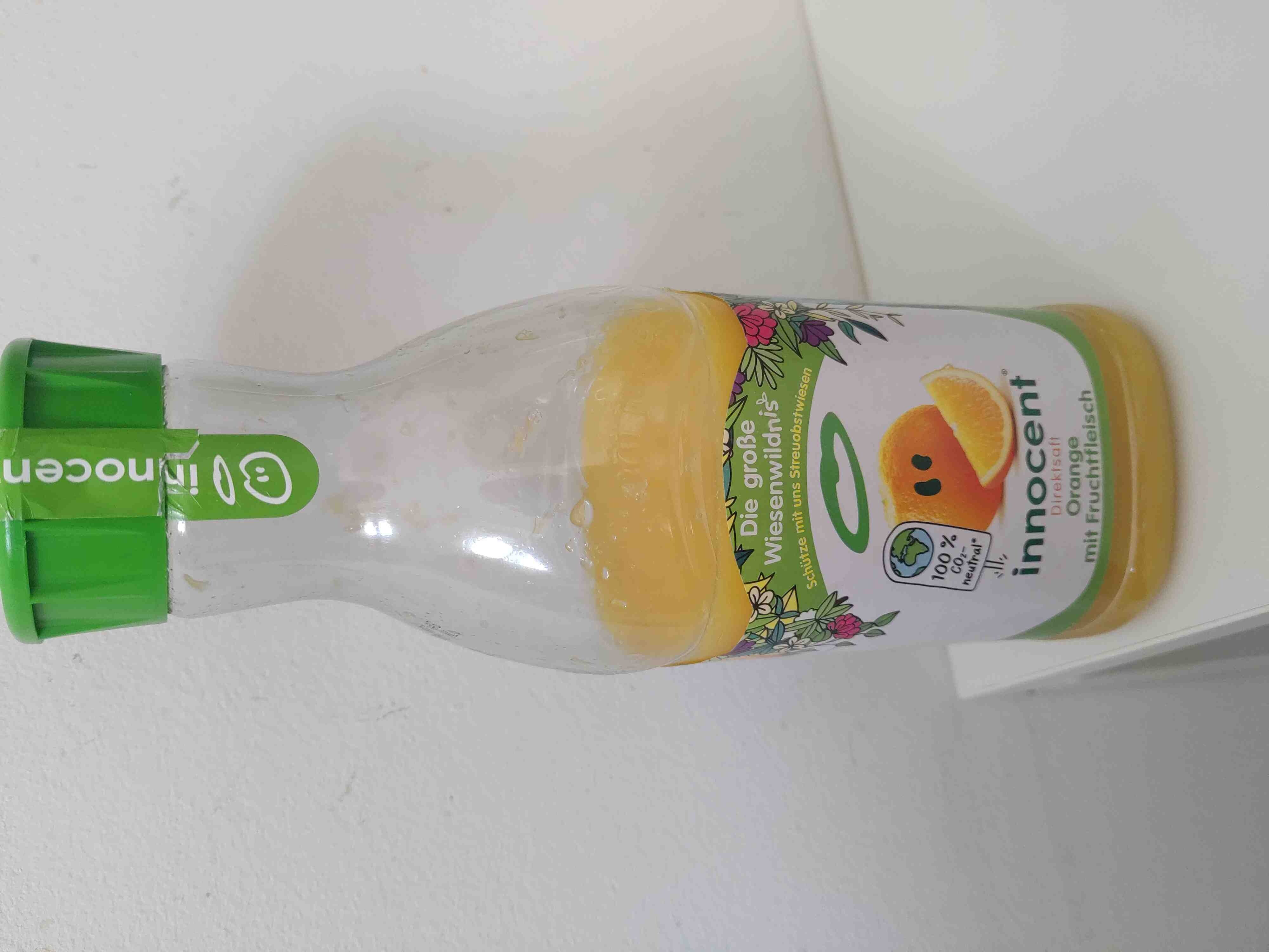 Orangensaft mit Fruchtfleisch - Produkt