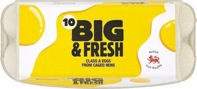 Big And Fresh Eggs Box Of 10 - Product