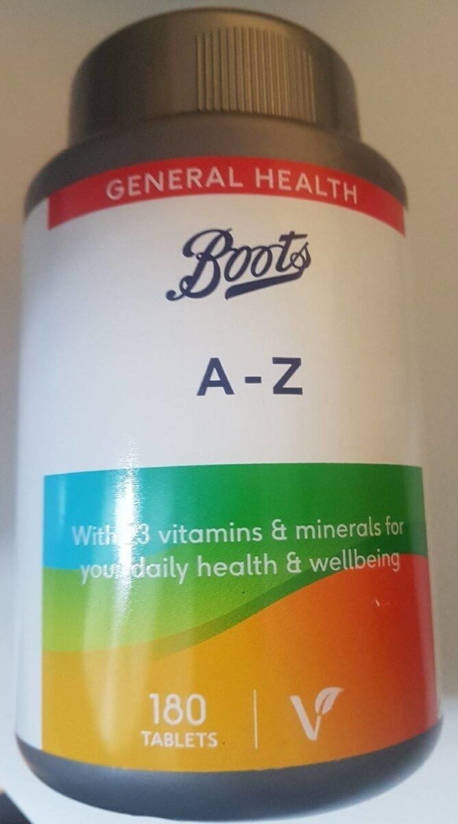 A-Z Vitamins and Minerals Supplements - نتاج - en