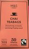 Chai teabagc - Produit