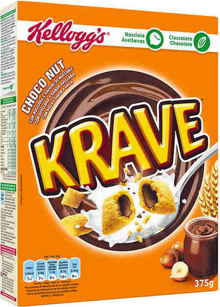 Kellogg's Choco Krave GR. 375 - Prodotto - es