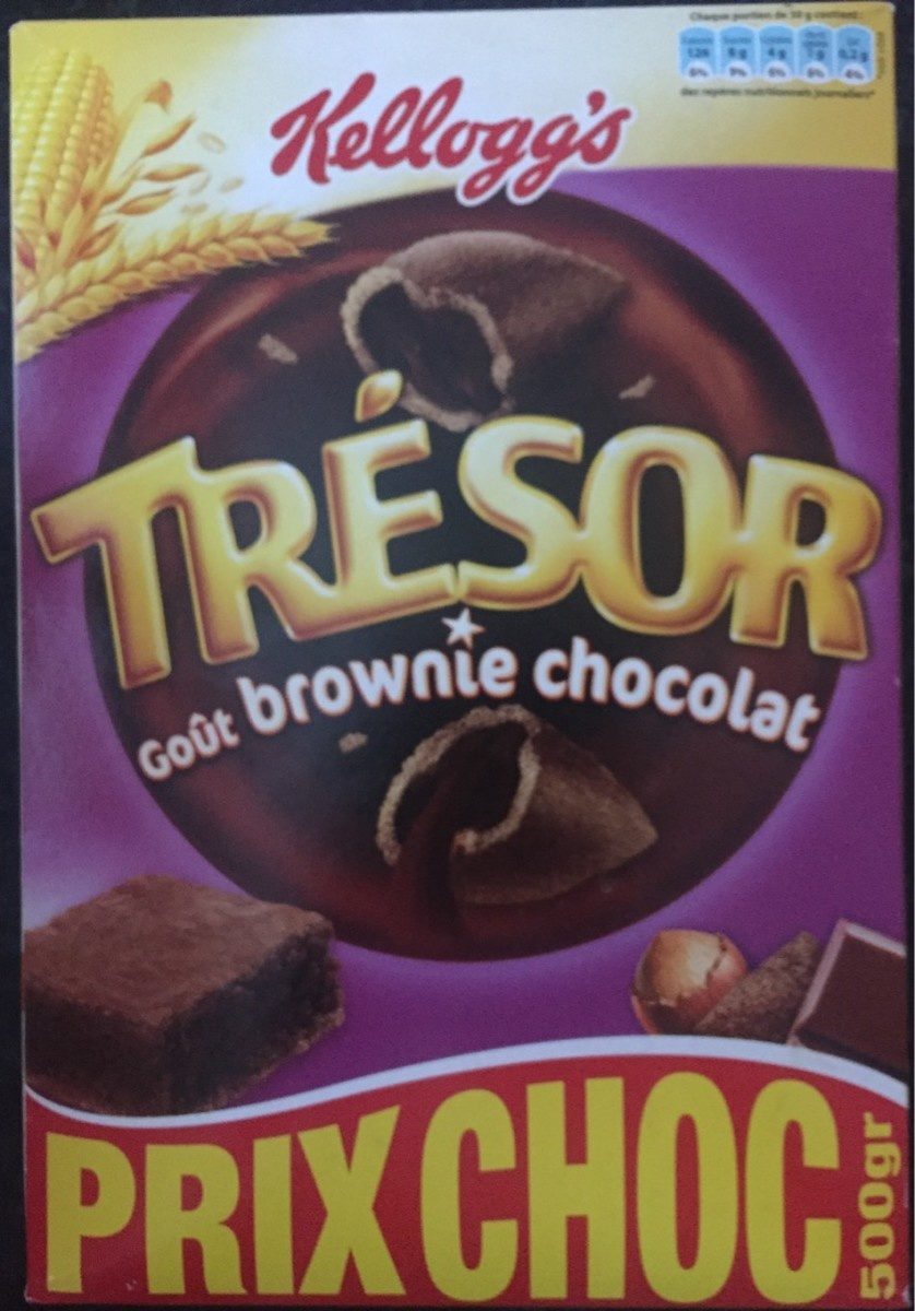 Trésor Goût Brownie chocolat - Product - fr