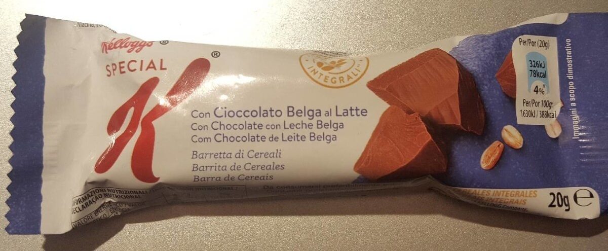 Special K con chocolate Belga barrita de cereales - Prodotto