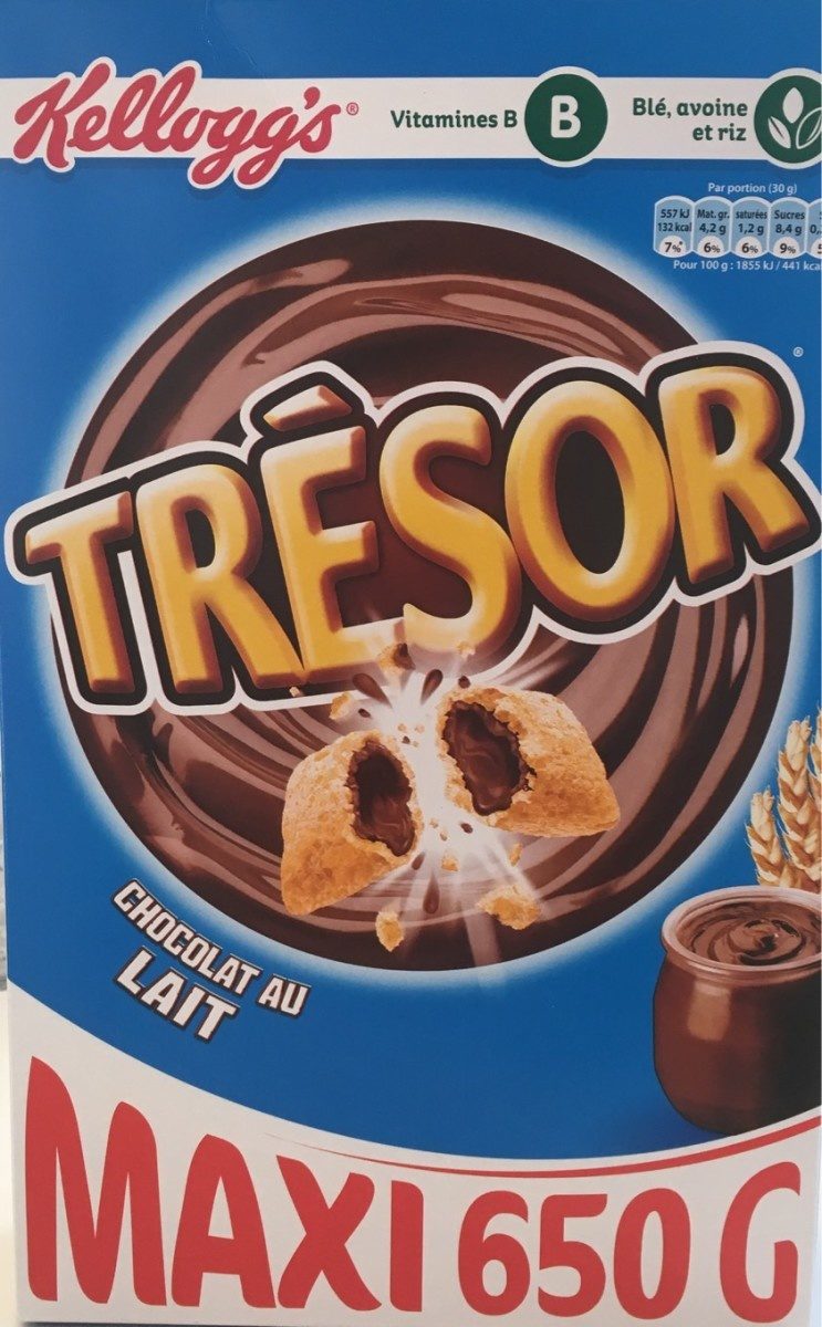 Trésor - Chocolat Au Lait - Product - fr