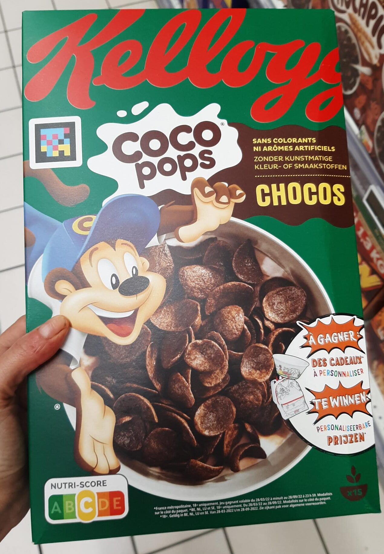 Céréales Coco Pops Chocos - نتاج - fr