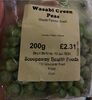 Wasabi Green Peas - Producto