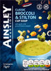 Ainsley Harriott Classic Broccoli & Stilton Cup Soup - Product