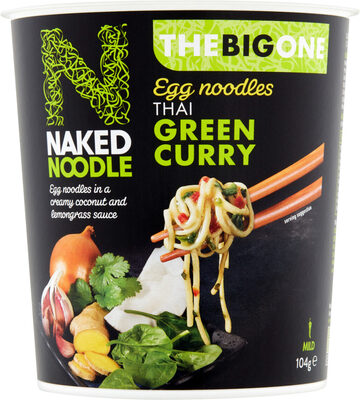 The Big One Egg Noodles Thai Green Curry - Produkt - en