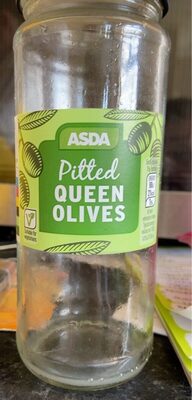 Calories in Asda Pitted Queen Olives