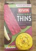 Ryvita Vegetable Thins- Beetroot & Parsnip Flatbreads - Product