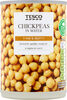 Tesco Chickpeas In Water - Product