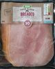 thick sliced breaded dry cured ham - Product
