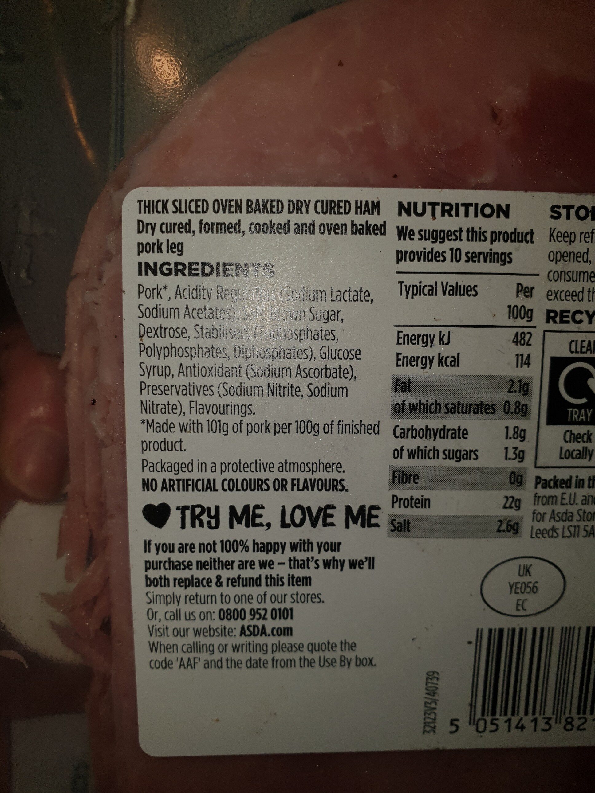 Ham - Ingredients