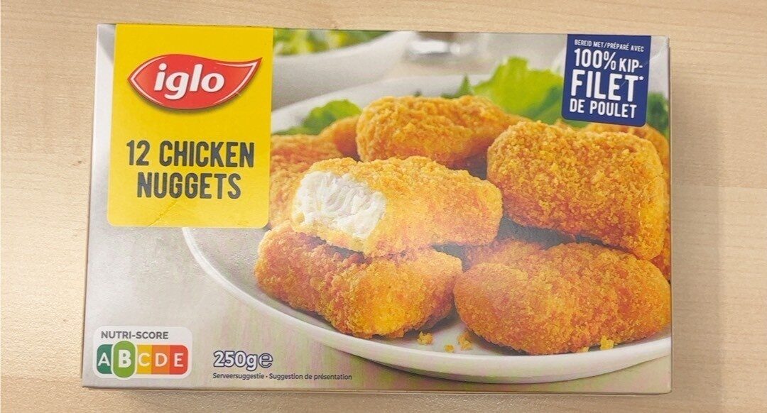12 nuggets de poulet - Produit