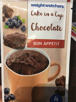 Cake in a Cup Chocolate - Nutrition facts