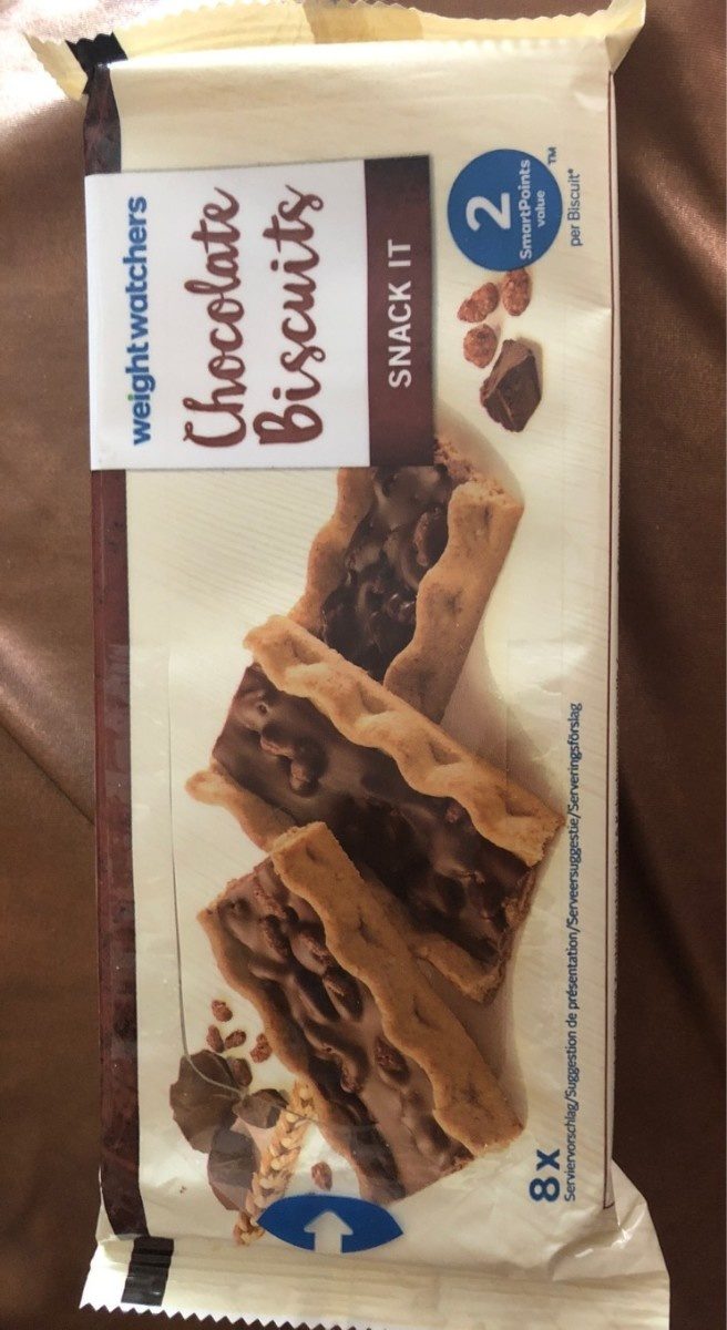 Weightwatchers chocolate biscuits - Product - fr