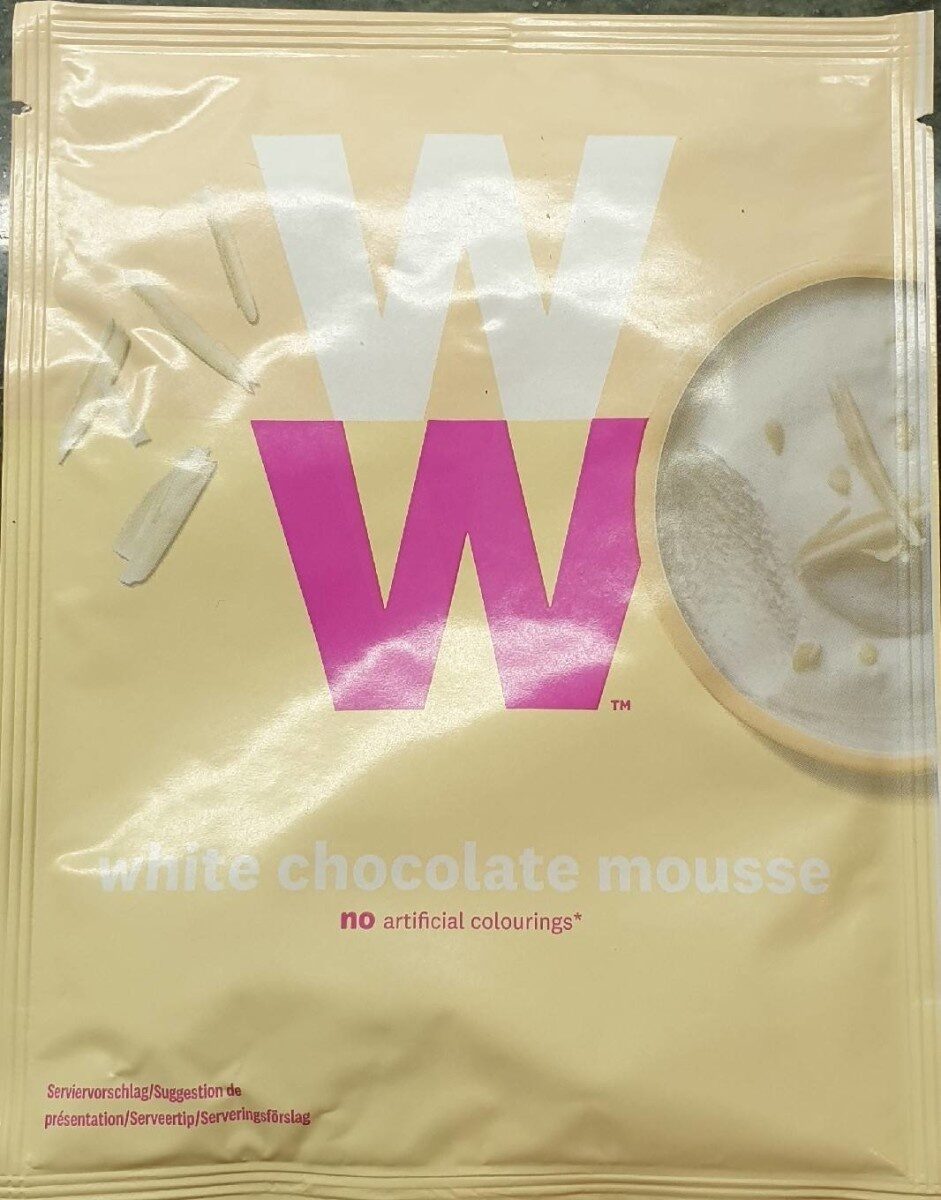 White chocolate mousse - Produit