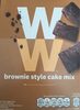 Brownie style cake mix - Product