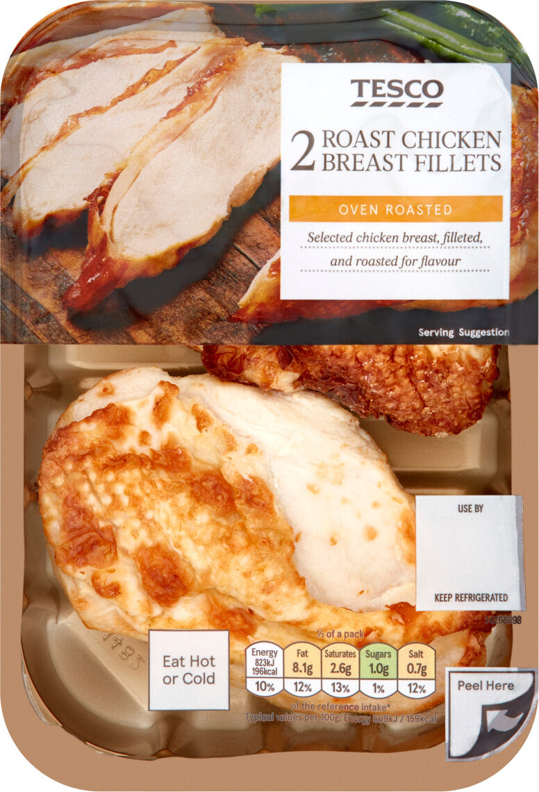 Ready To Eat Roast Boneless Chicken Breasts - Producto - fr