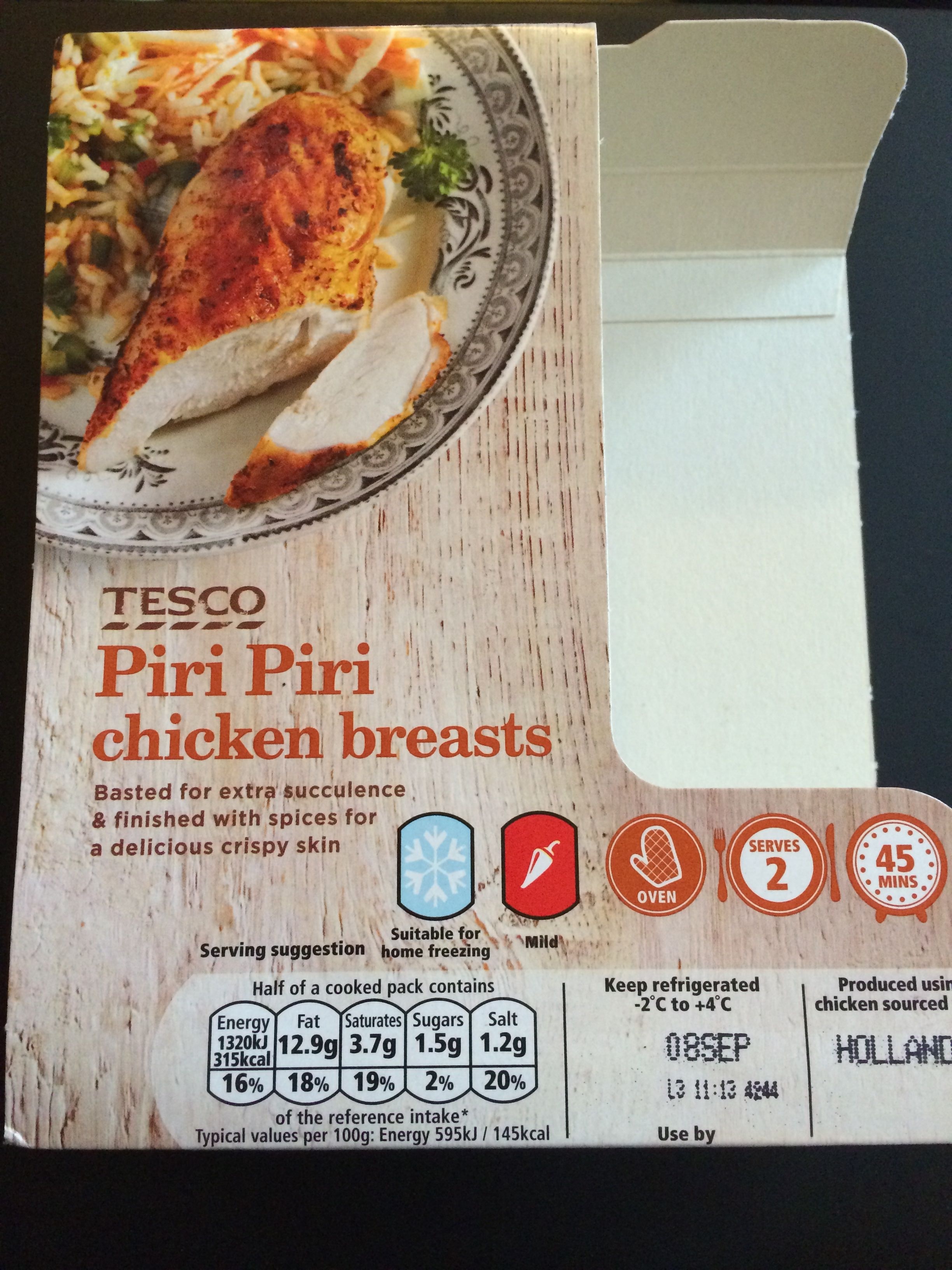 Piri Piri chicken breasts - Product