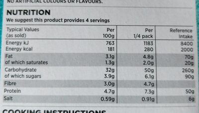 Enchilada kit - Nutrition facts