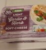Light garlic and herb soft cheese - Produkt