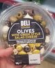 Olives with Greek style salad cheese - Produkt