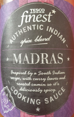 Madras Cooking Sauce - Product