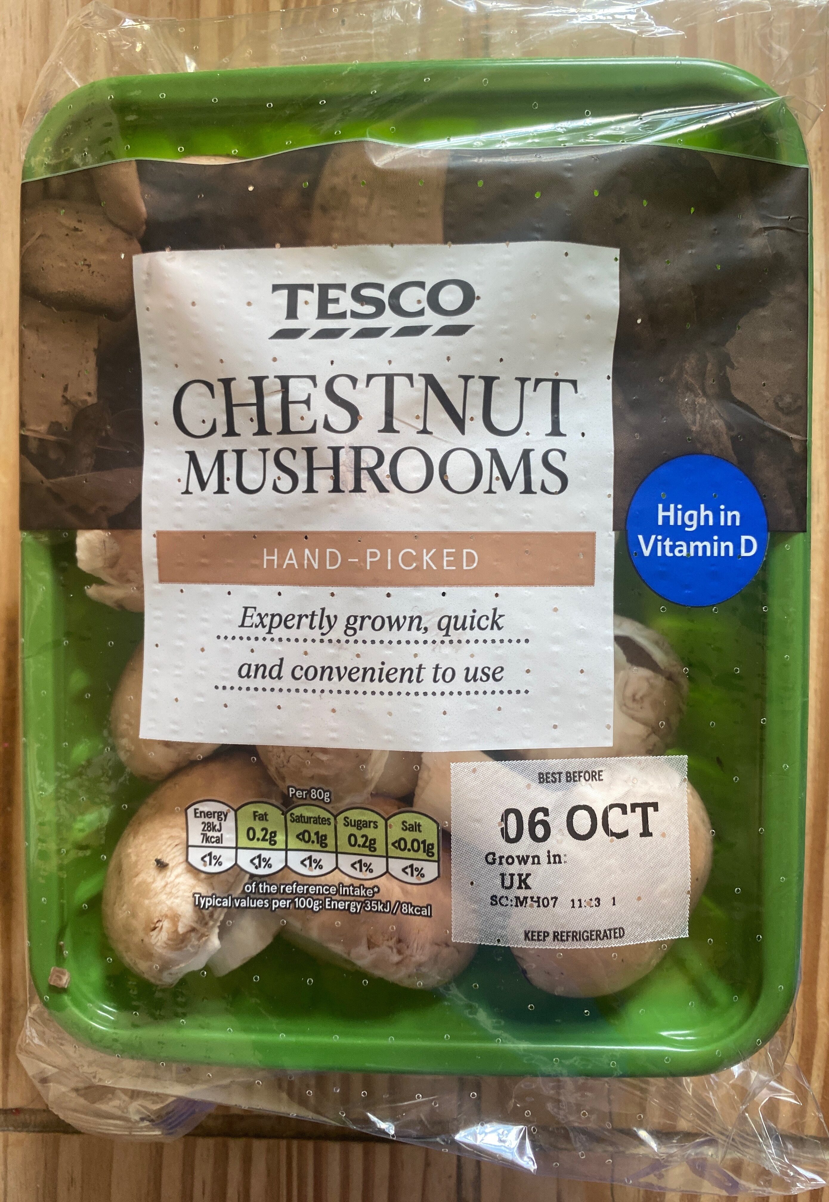 Chestnut mushrooms - Produkt - en