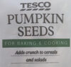Tesco Wholefoods Pumpkin Seeds 250G - Product