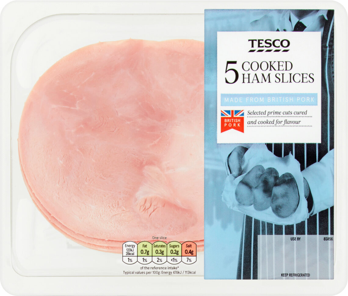 British Pork Cooked Ham - Product - en