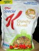 Spécial K - Crunchy Muesli : Airelles, graines de courge & amandes - Produkt