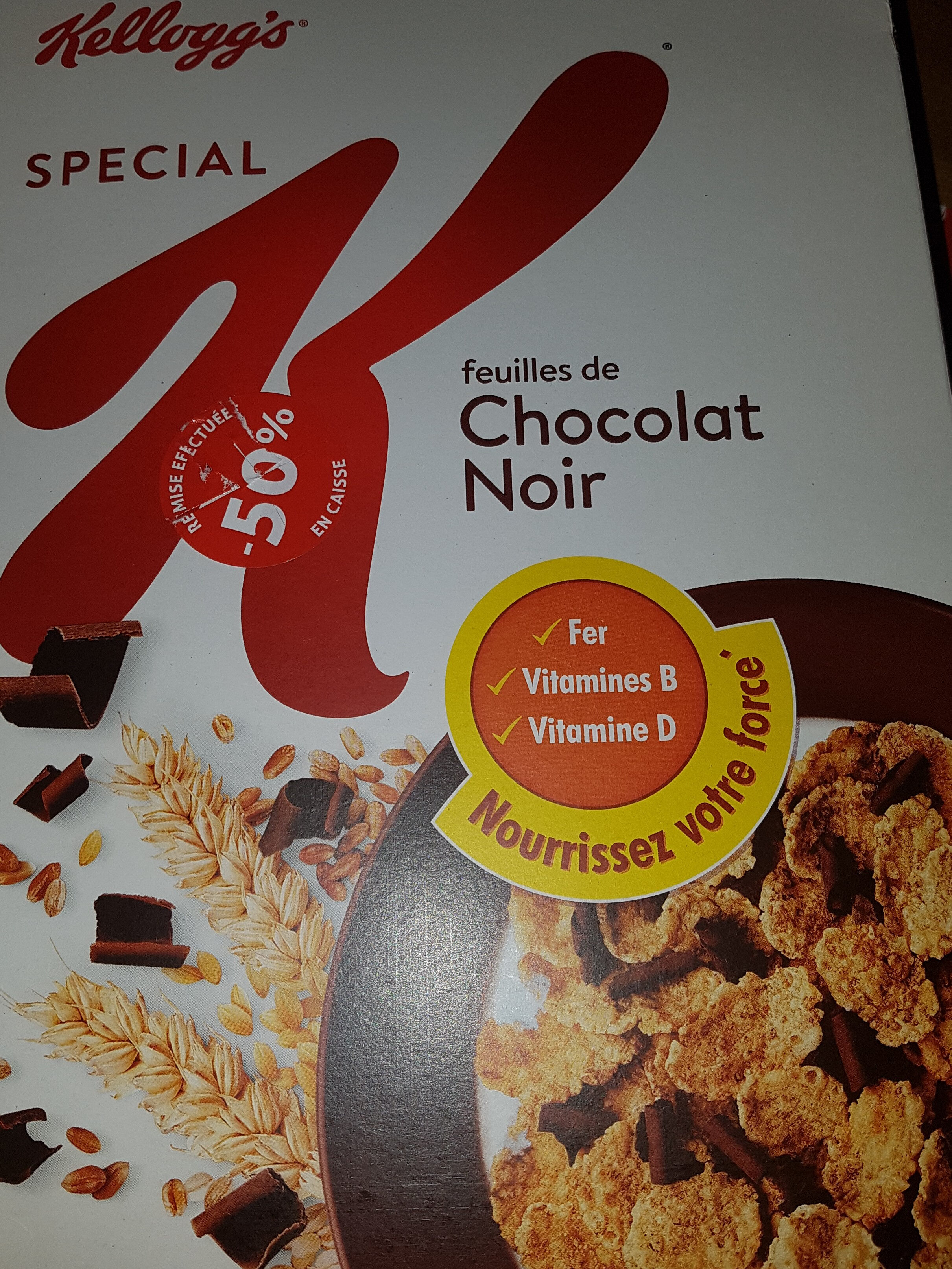 Special K Chocolat Noir - Product - fr