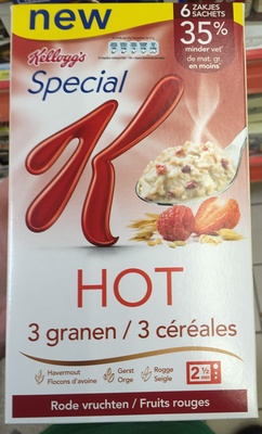 Spécial K Hot 3 céréales Fruits rouges - Product - fr