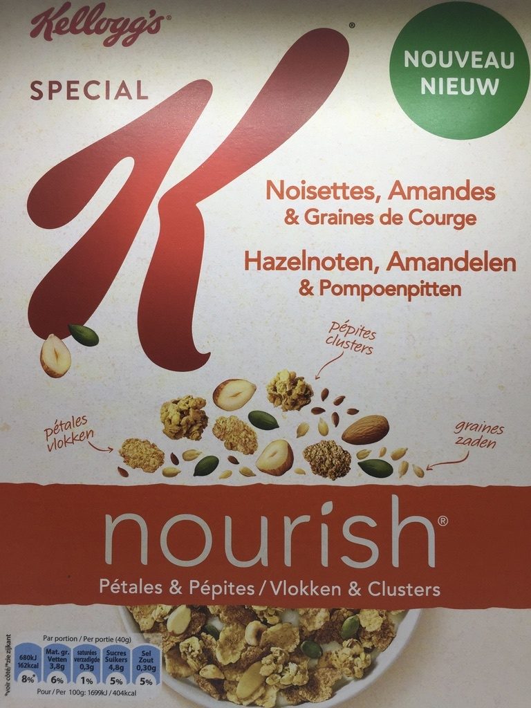 Spécial K Nourish Noisettes, Amandes & Graines de Courge - Product - fr