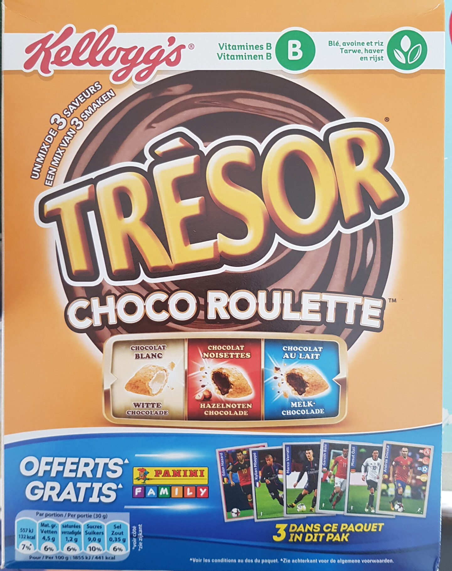 Céréales Trésor Kellogg's Choco Roulette - Product - fr