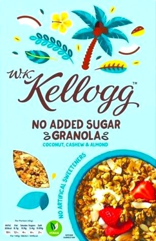 W.K. Kellog Crunchy Müsli Coconut, Cashew & Almond - Product - fr