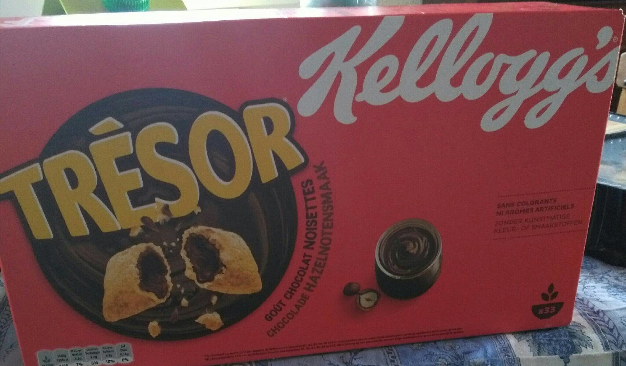 Kelloggs Trésor goût chocolat noisettes - Product - fr