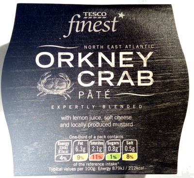 orkney crab pate - Product
