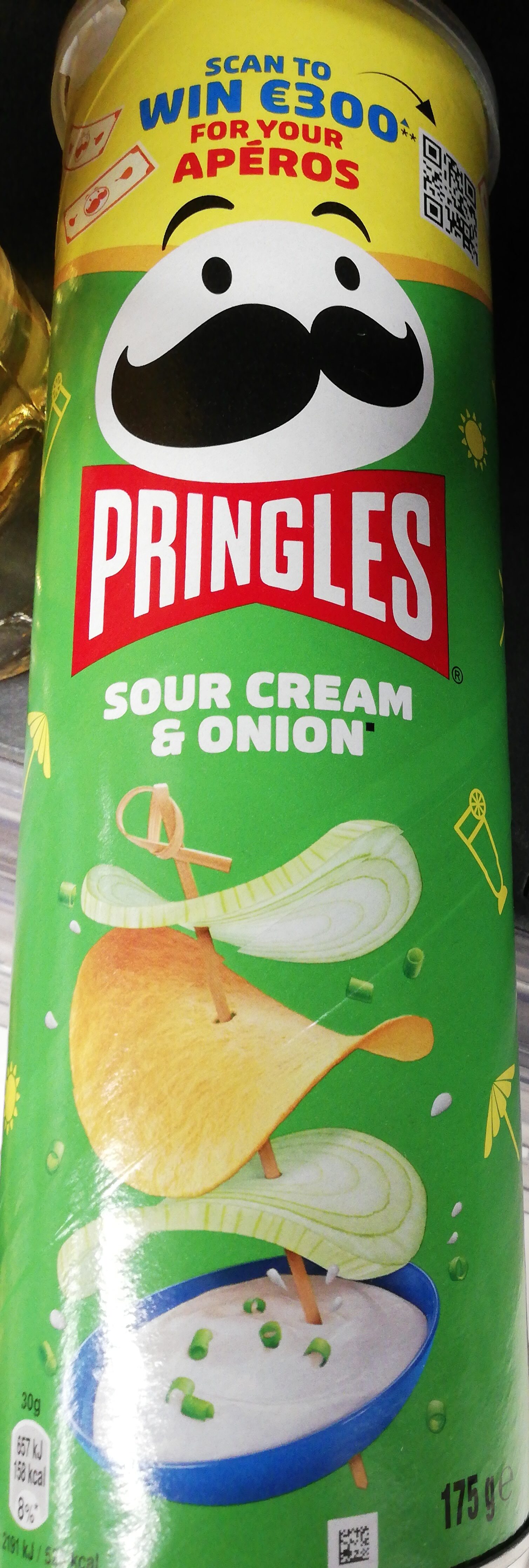 Chips Pringles Sour Cream & Onion - Produit