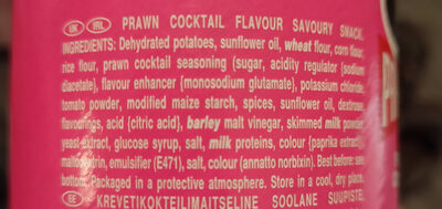 Prawn Cocktail Flavour - Ingredients