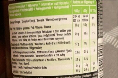 Sizzl’n - Nutrition facts